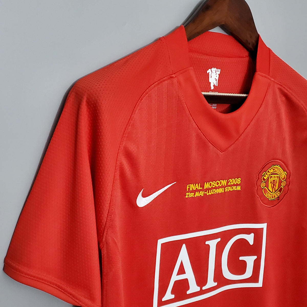 Camiseta retro local del Manchester United 2007/08