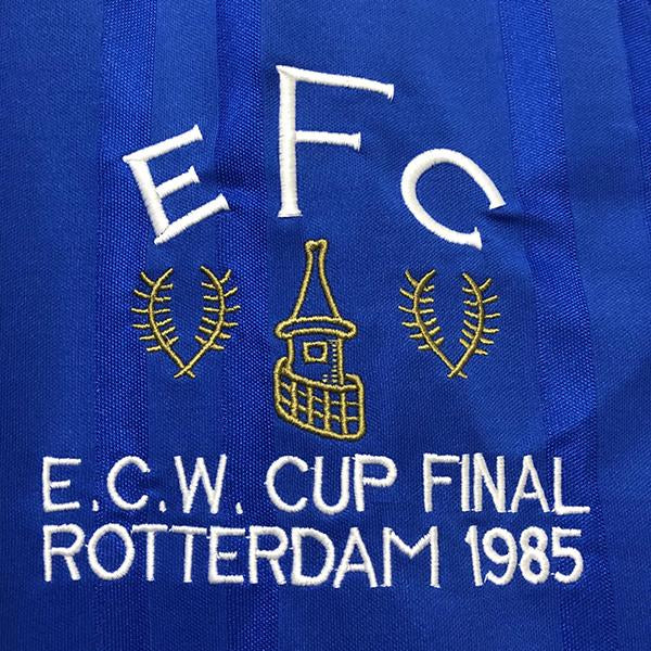 Camiseta retro local de la Copa del Everton 1985