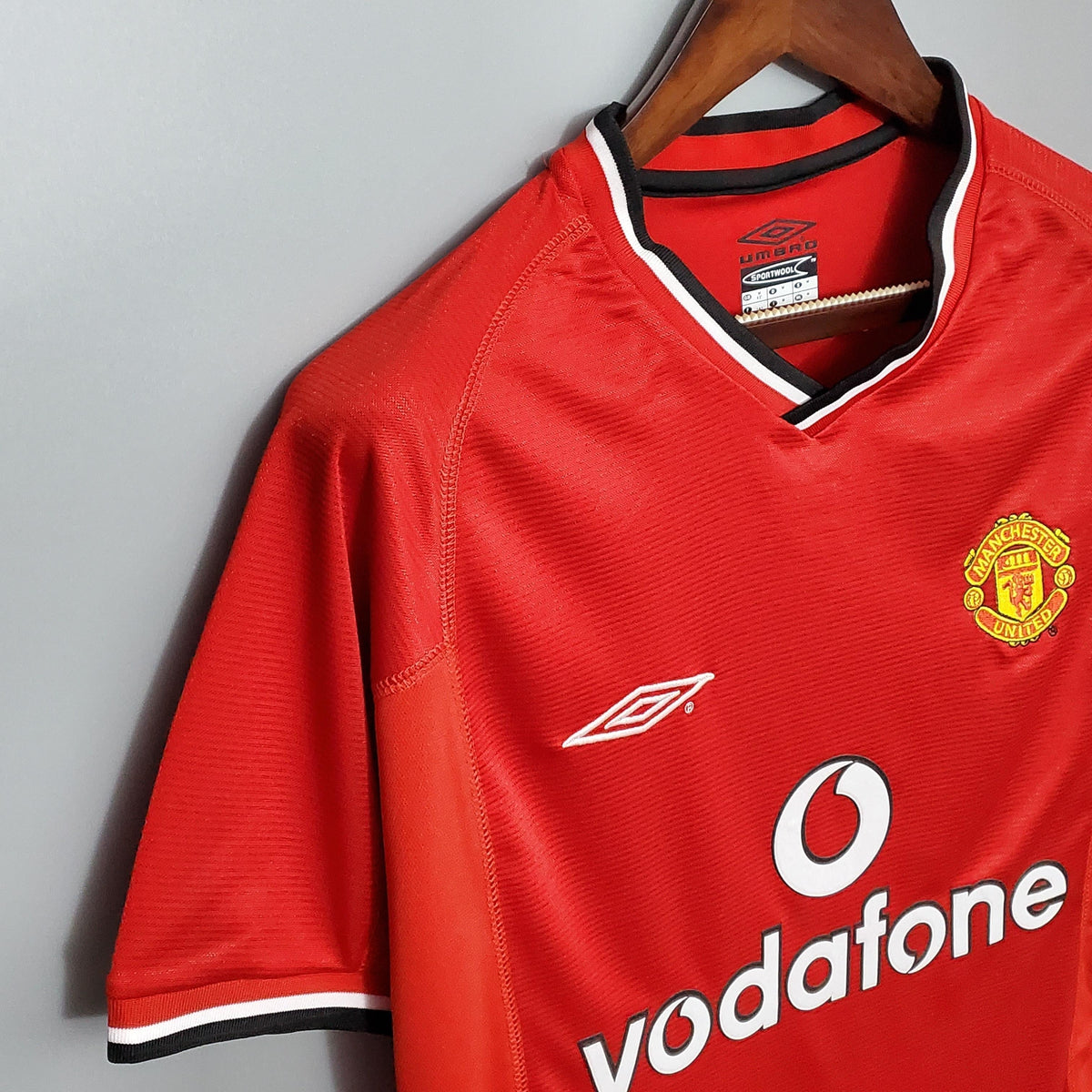 Camiseta retro local del Manchester United 2000/01