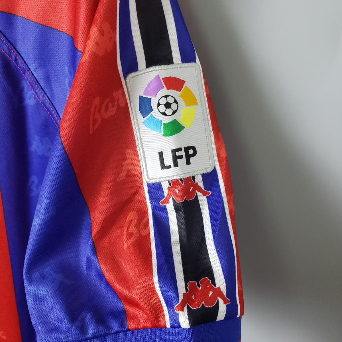 Camiseta retro de local del Barcelona 1996/1997