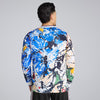 Camiseta de manga larga azul Manchester United x Stone Roses