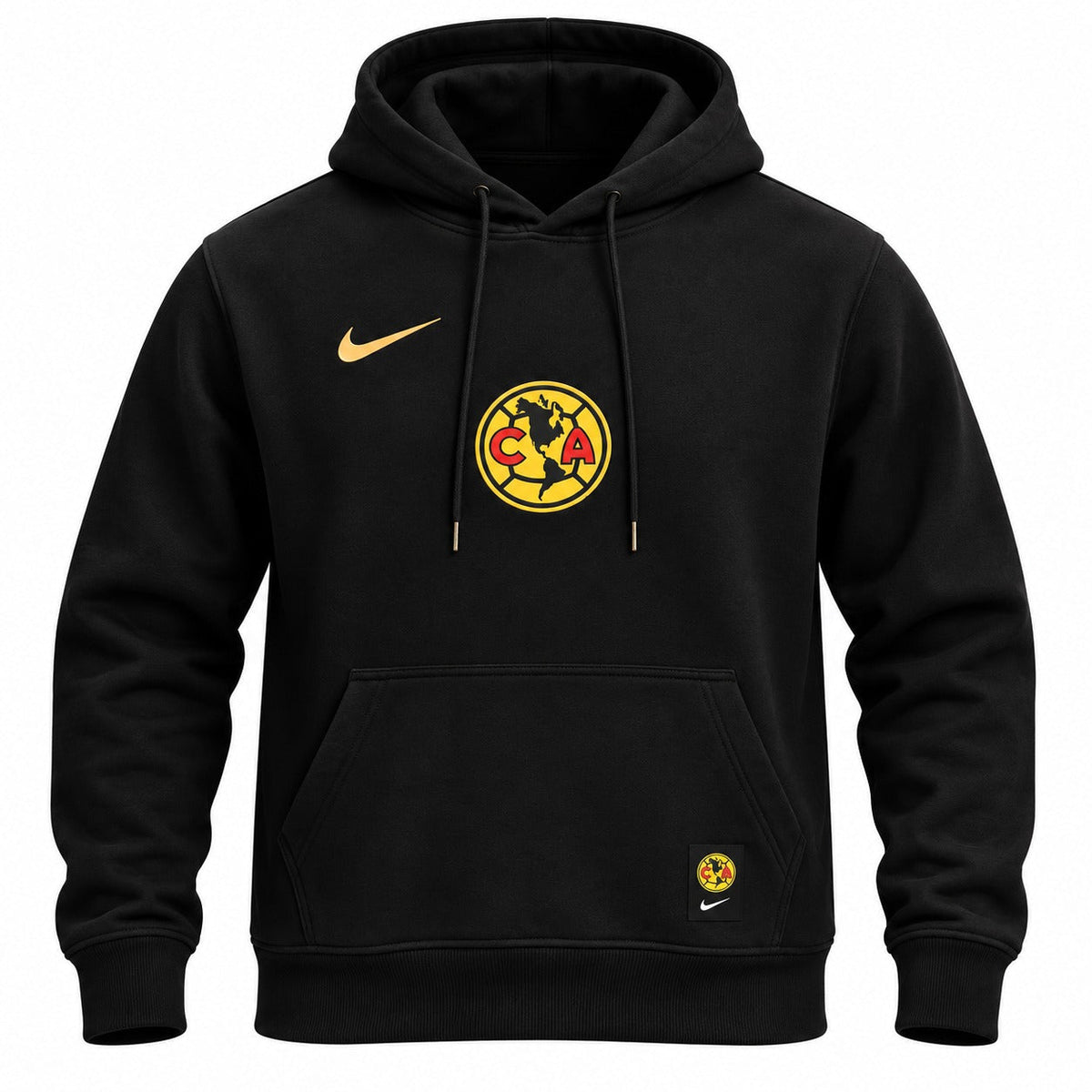 Sudadera con capucha 25/26 negra para hombre