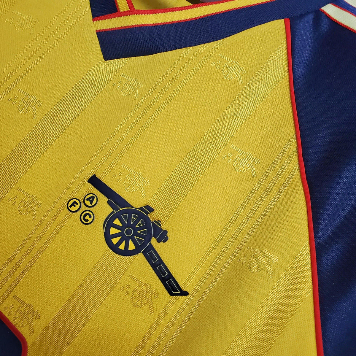 Camiseta retro visitante del Arsenal 1988/89