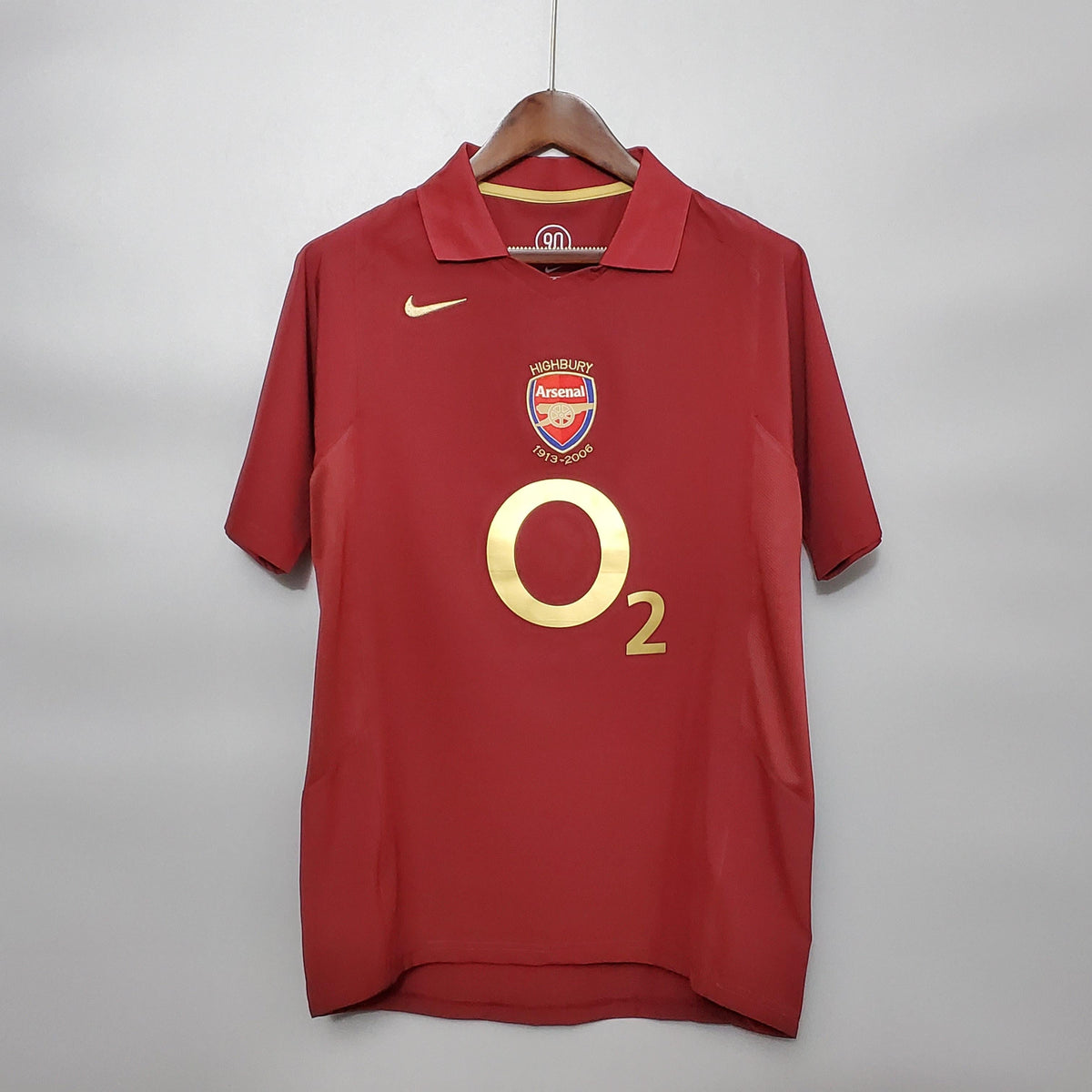 Camiseta retro local del Arsenal 2005/2006