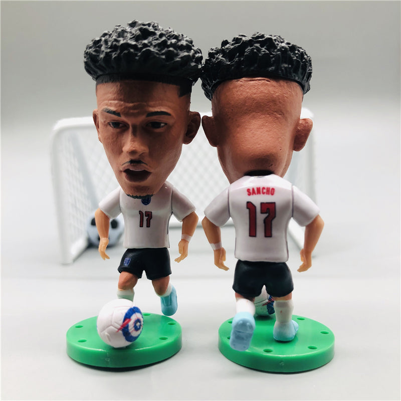 Muñeco Jadon Sancho #17 de Inglaterra Temporada Copa del Mundo 2022