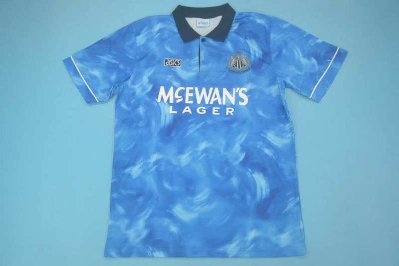 Camiseta retro de visitante del Newcastle 1993/1995