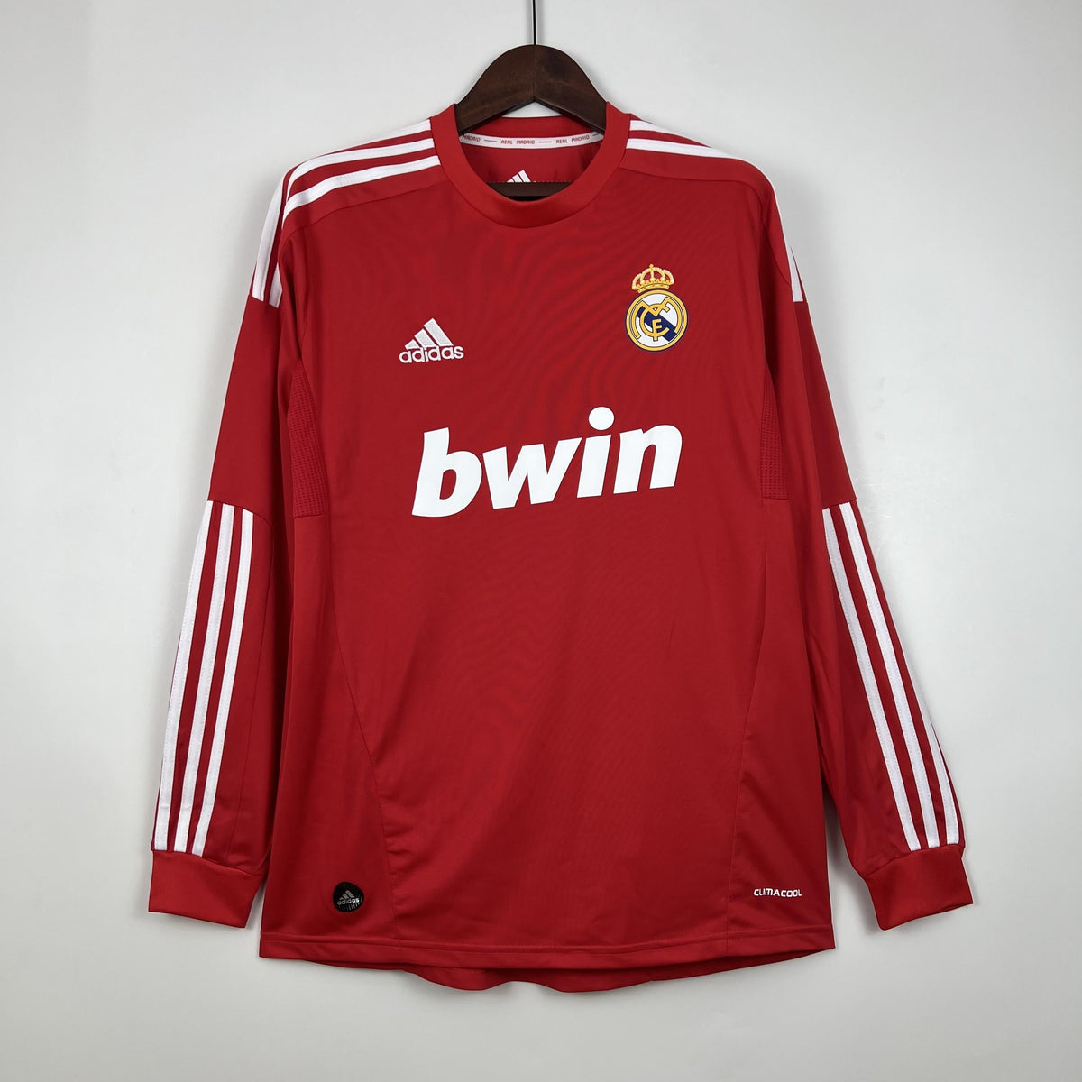 Camiseta retro de la tercera equipación del Real Madrid 2011/2012 - Manga larga