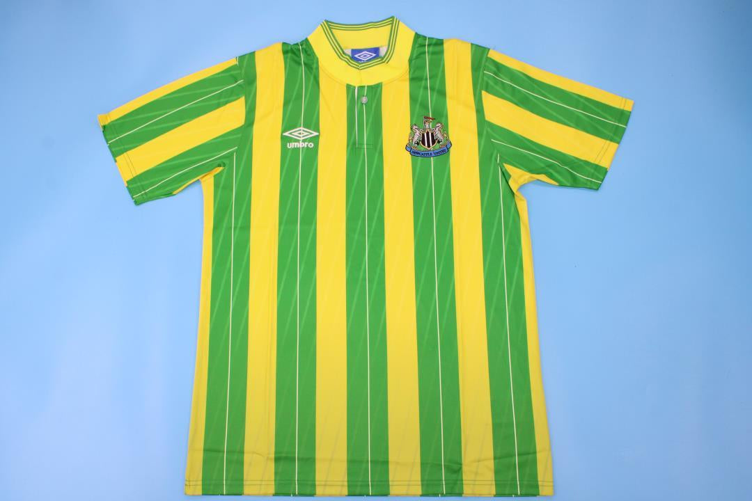 Camiseta retro de visitante del Newcastle 1988/1990