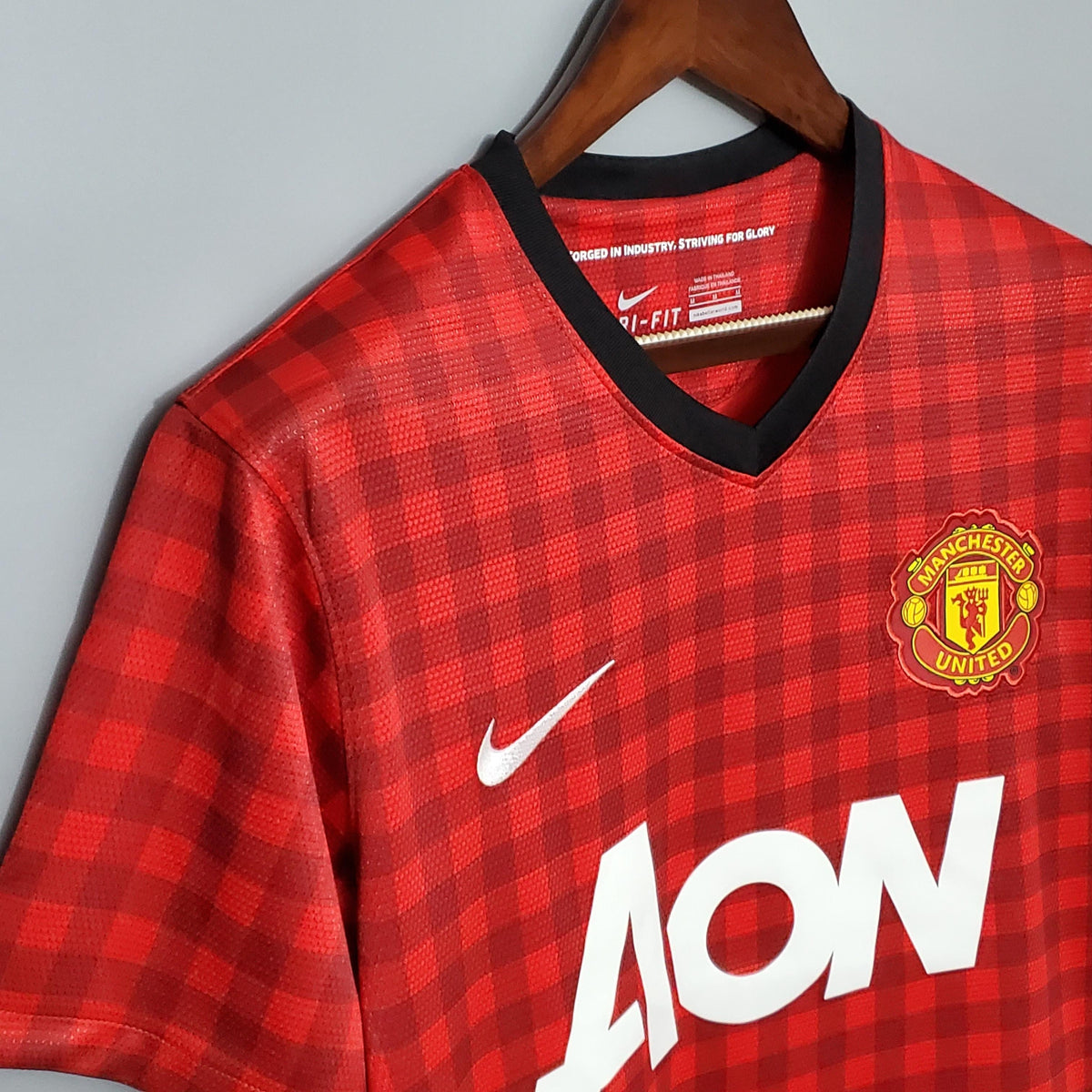 Camiseta retro local del Manchester United 2012/13