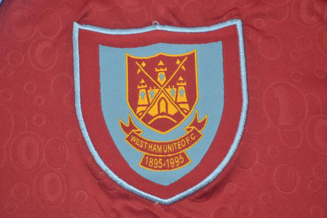 Camiseta Retro de Local del West Ham United 1995/1997