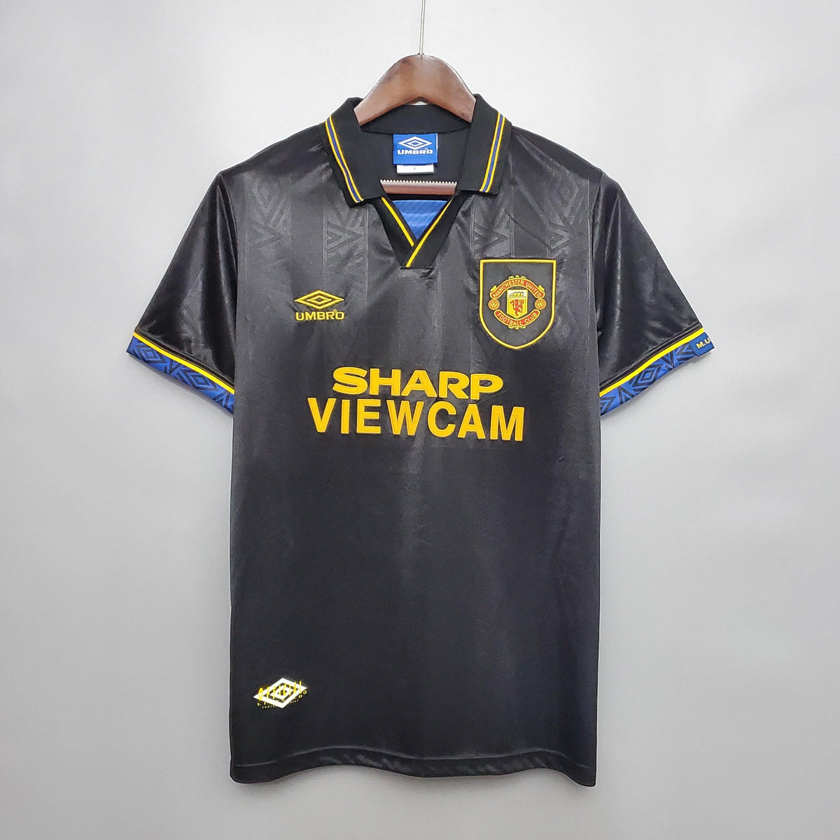 Camiseta retro de visitante del Manchester United 1993/95