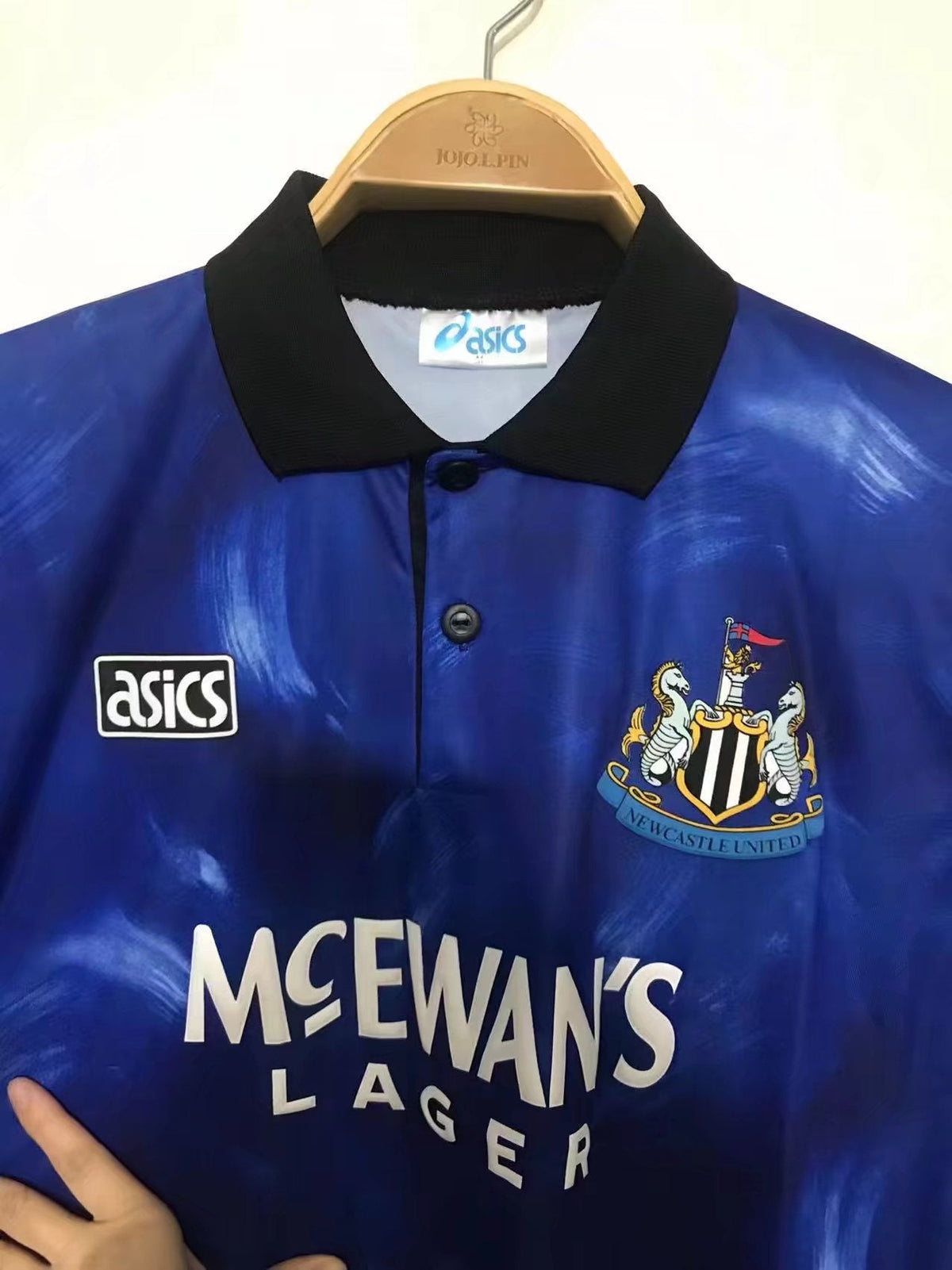Camiseta retro de tercera equipación del Newcastle 1993/1995