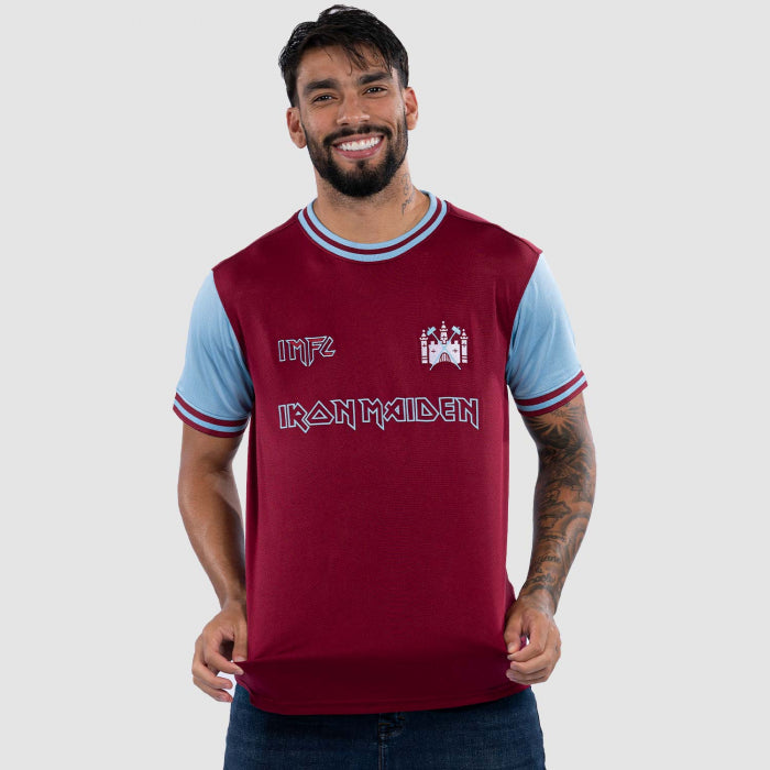 Camiseta del 50º Aniversario de Iron Maiden y el West Ham