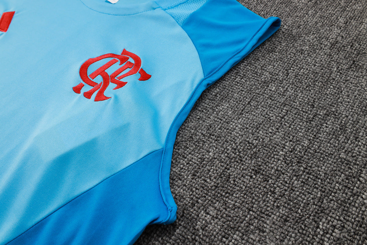 Camiseta de entrenamiento Flamengo + pantalón corto - Sin mangas I 