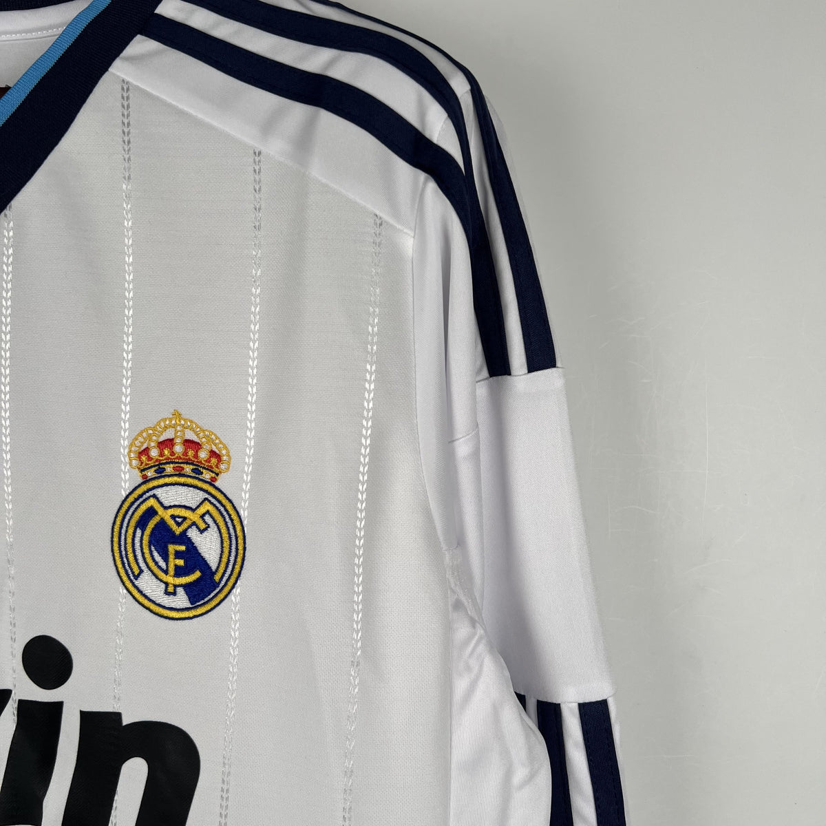 Camiseta retro local del Real Madrid 2012/2013 - Manga larga