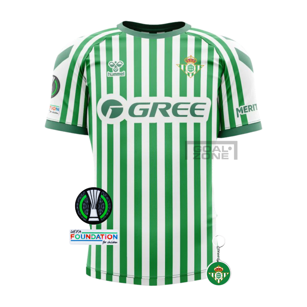 Camiseta de local del Real Betis 2024/2025 Final de la Conference League