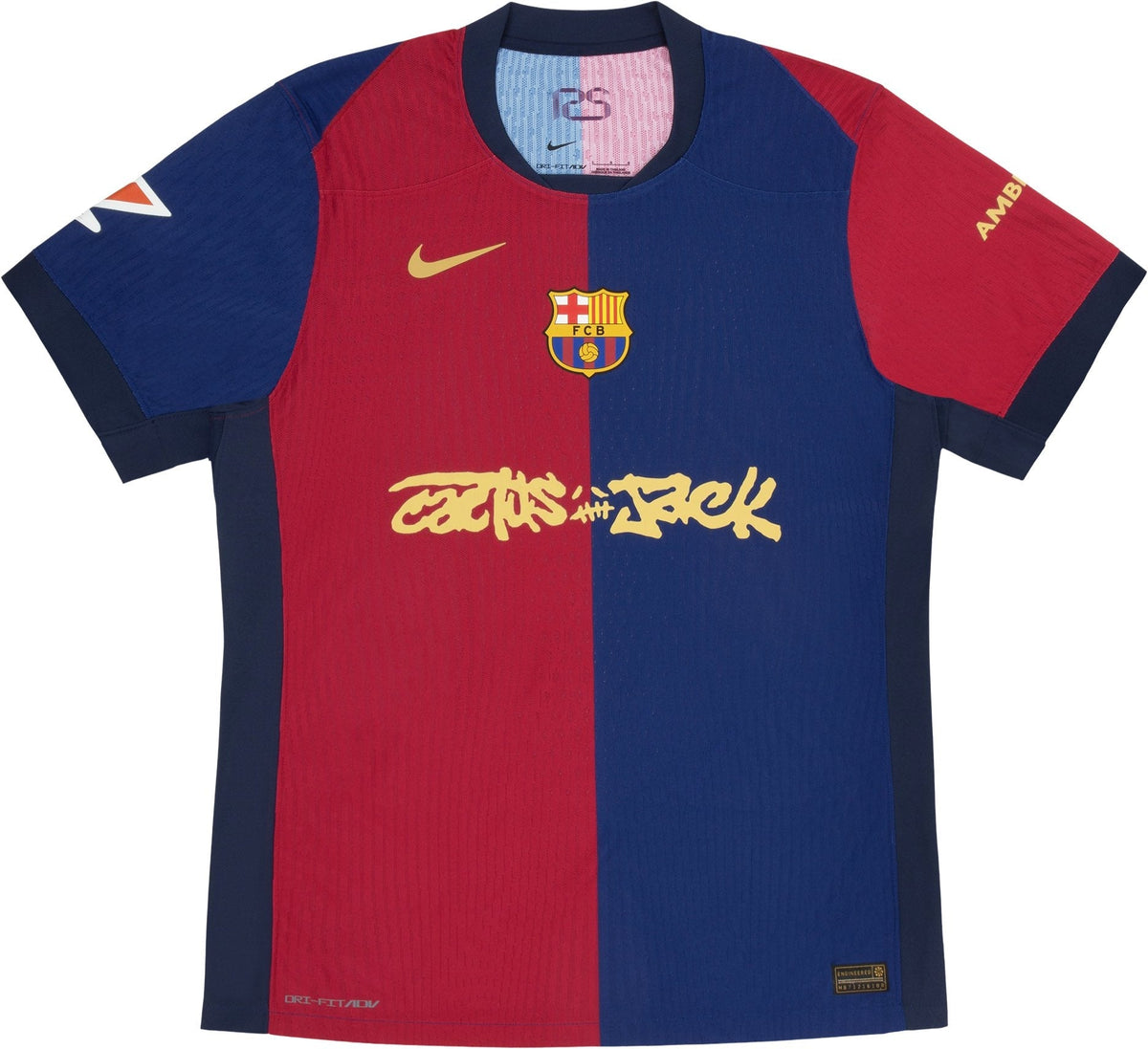 Barcelona X Travis Scott 24/25 I Camiseta de local - Versión para aficionados