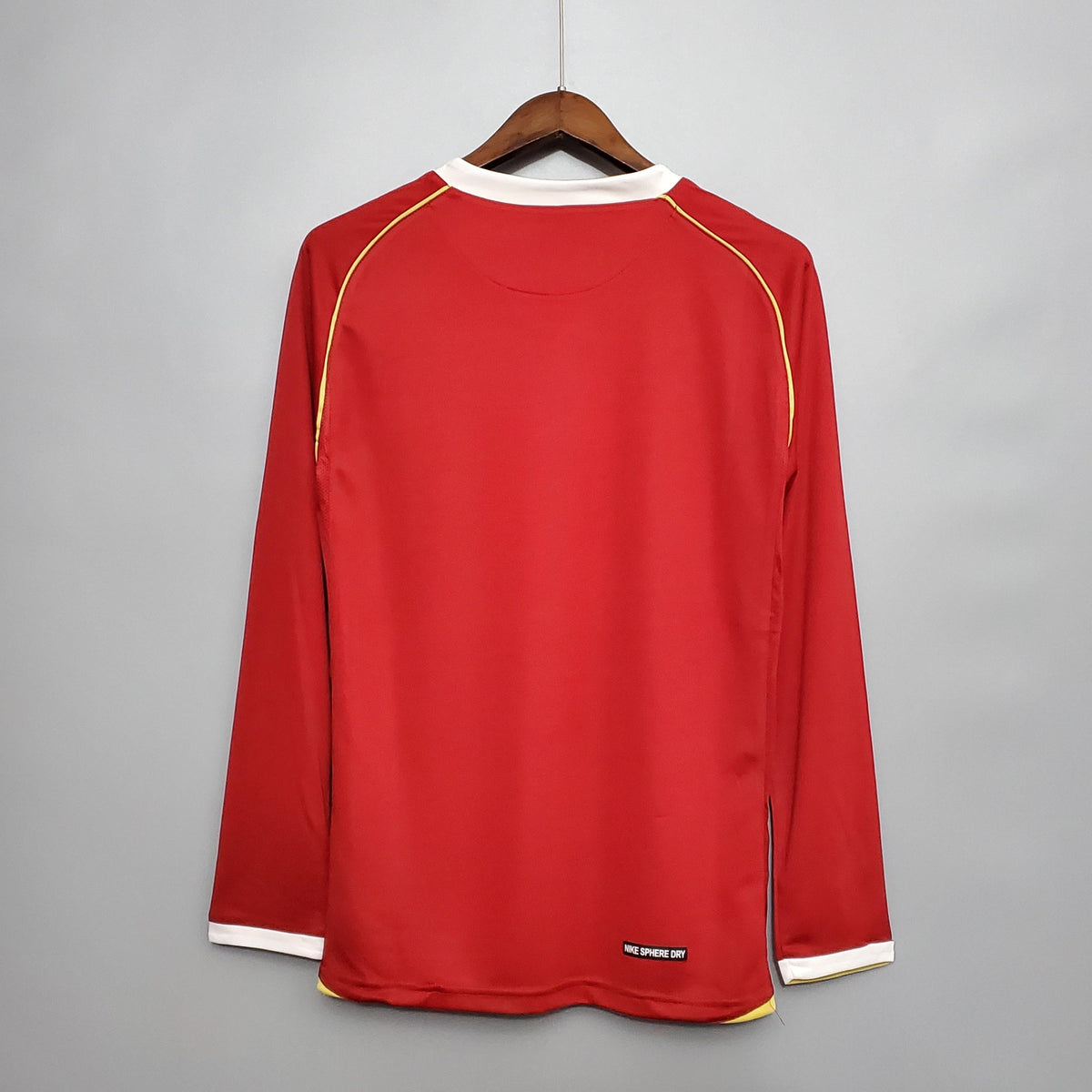 Camiseta retro local del Manchester United 2006/07 - Manga larga