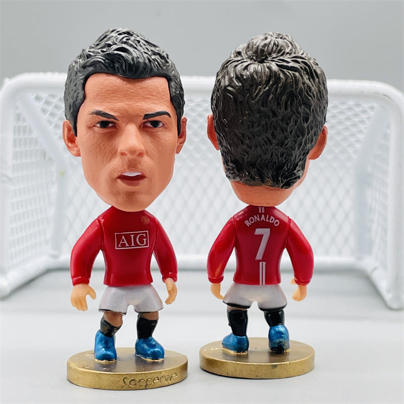 Muñeco Cristiano Ronaldo #7 del Manchester United Temporada Retro 2007/08