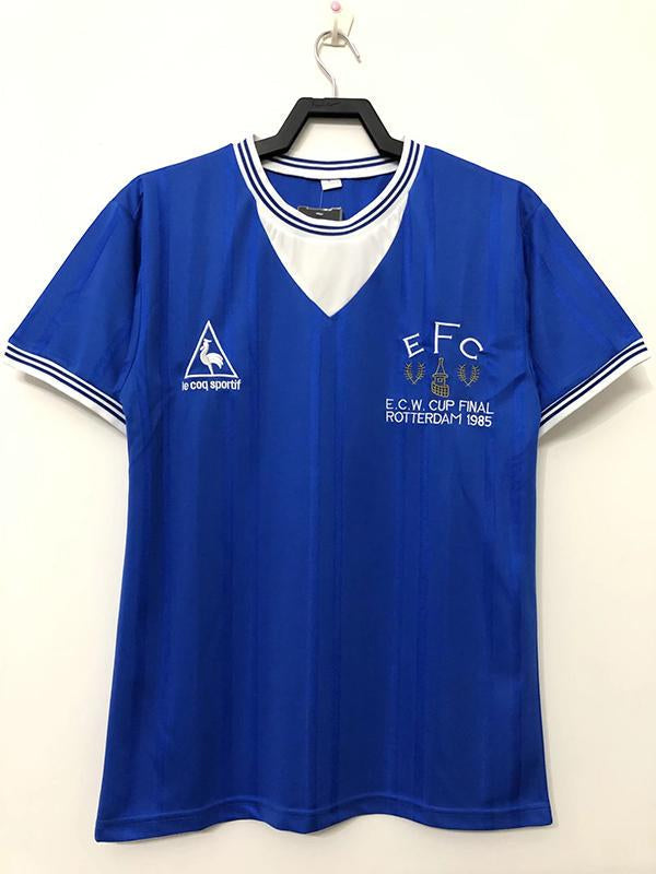 Camiseta retro local de la Copa del Everton 1985