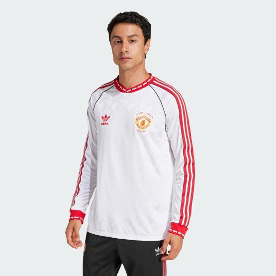 Colección Retro Manchester United 1990/91 - Camiseta de Manga Larga