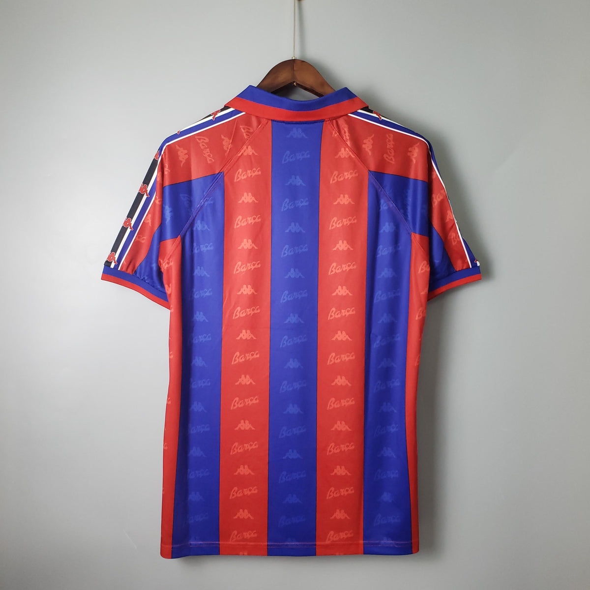 Camiseta retro de local del Barcelona 1996/1997