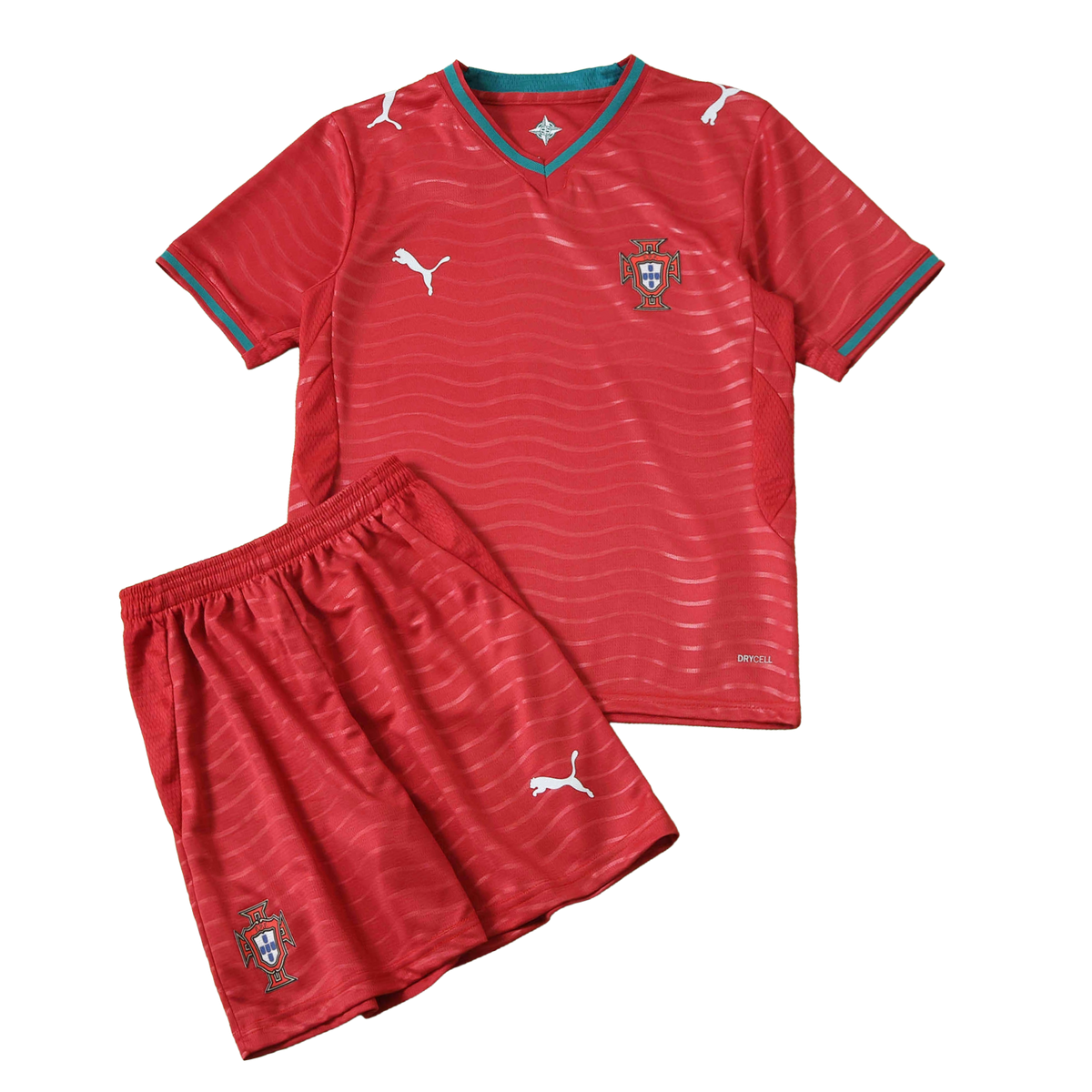 Portugal Home 26/27 Kids Shirt Kit