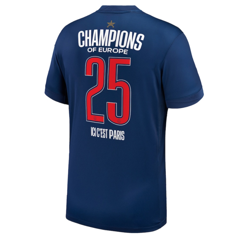Paris Saint-Germain (PSG) Campeón de la Champions 24/25 - Versión Aficionado