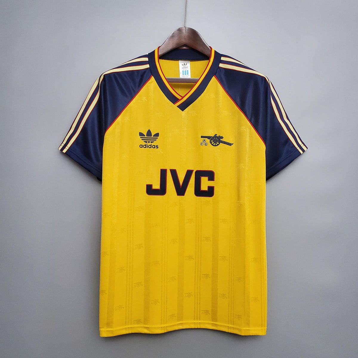 Camiseta retro visitante del Arsenal 1988/89