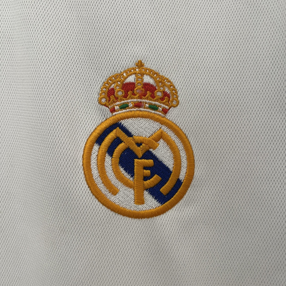 Camiseta retro local del Real Madrid 2000/2001 - Manga larga