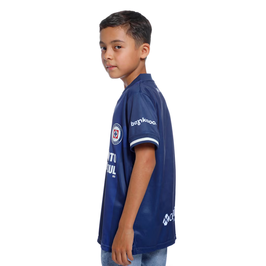 Camiseta de visitante de Cruz Azul para niños 2024/25