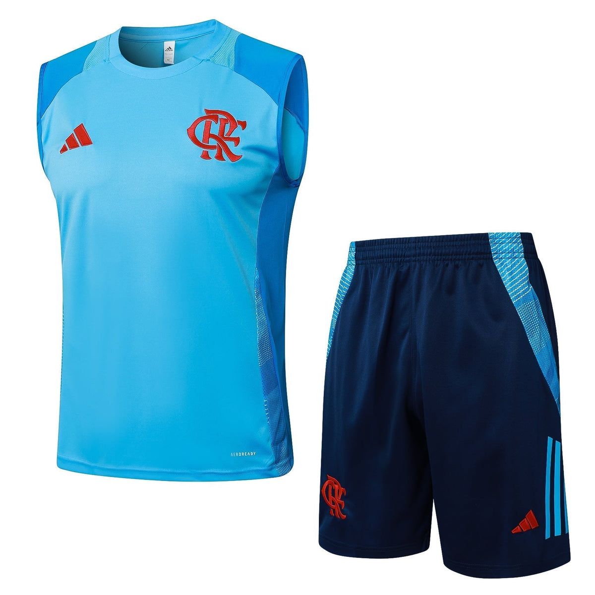 Camiseta de entrenamiento Flamengo + pantalón corto - Sin mangas I 