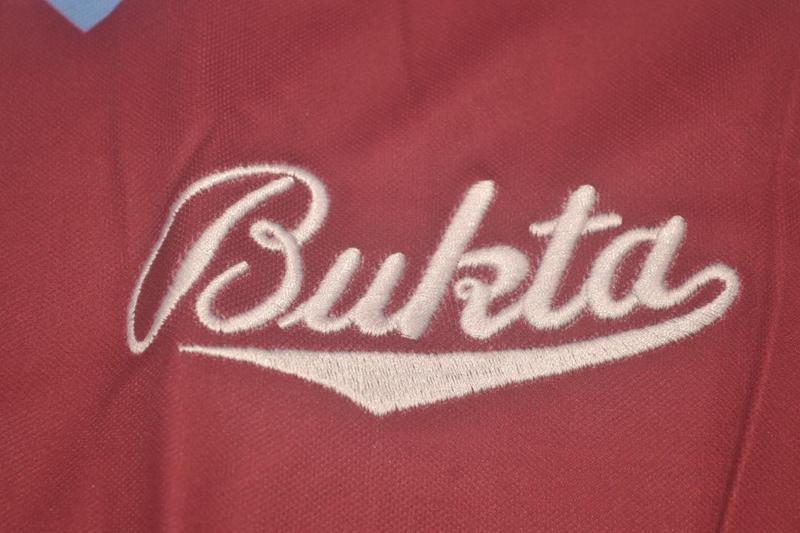 Camiseta retro de local del West Ham United 1991/1992