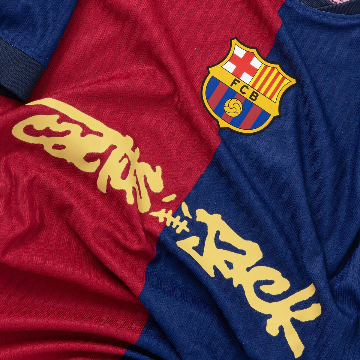 Barcelona X Travis Scott 24/25 I Camiseta Local - Versión Jugador