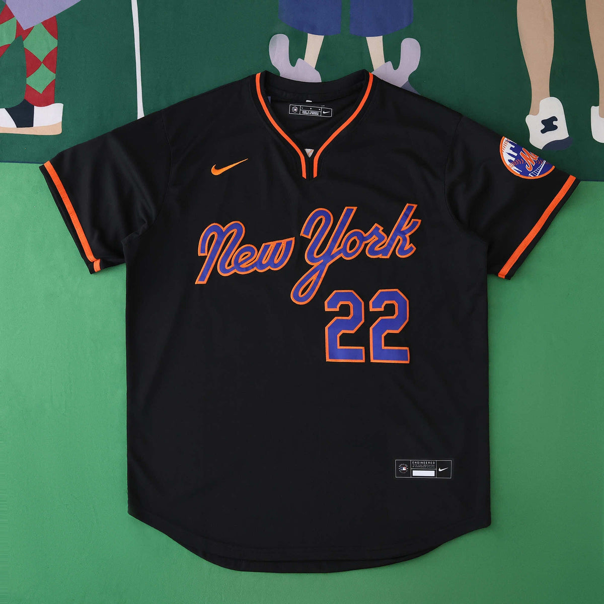 MLB - New York Mets Black 25/26 Jersey Version Fan