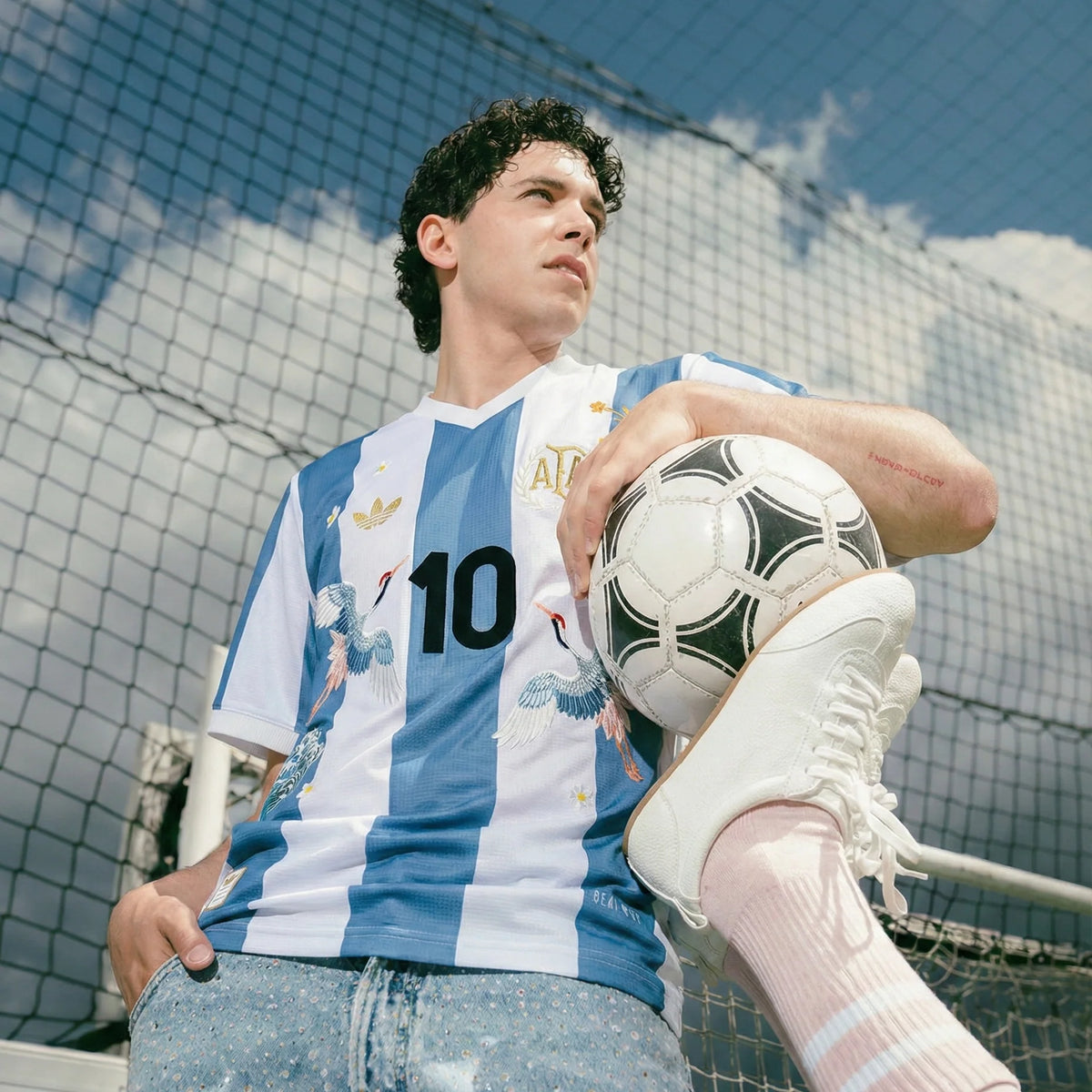 Camiseta Bordada Argentina 25/26