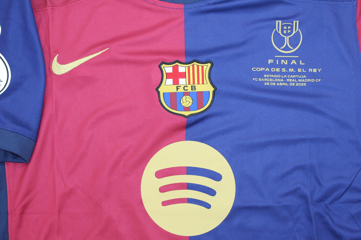 Camiseta Copa del Rey 24/25 del Barcelona - Versión para aficionado