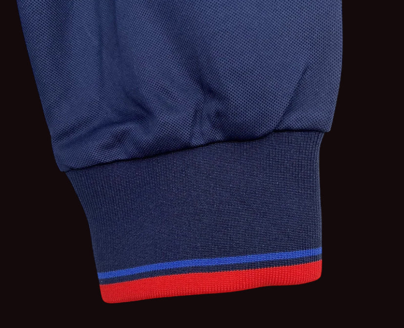 Camiseta Retro Barcelona 100 Años 1999 Azul y Grana - manga larga