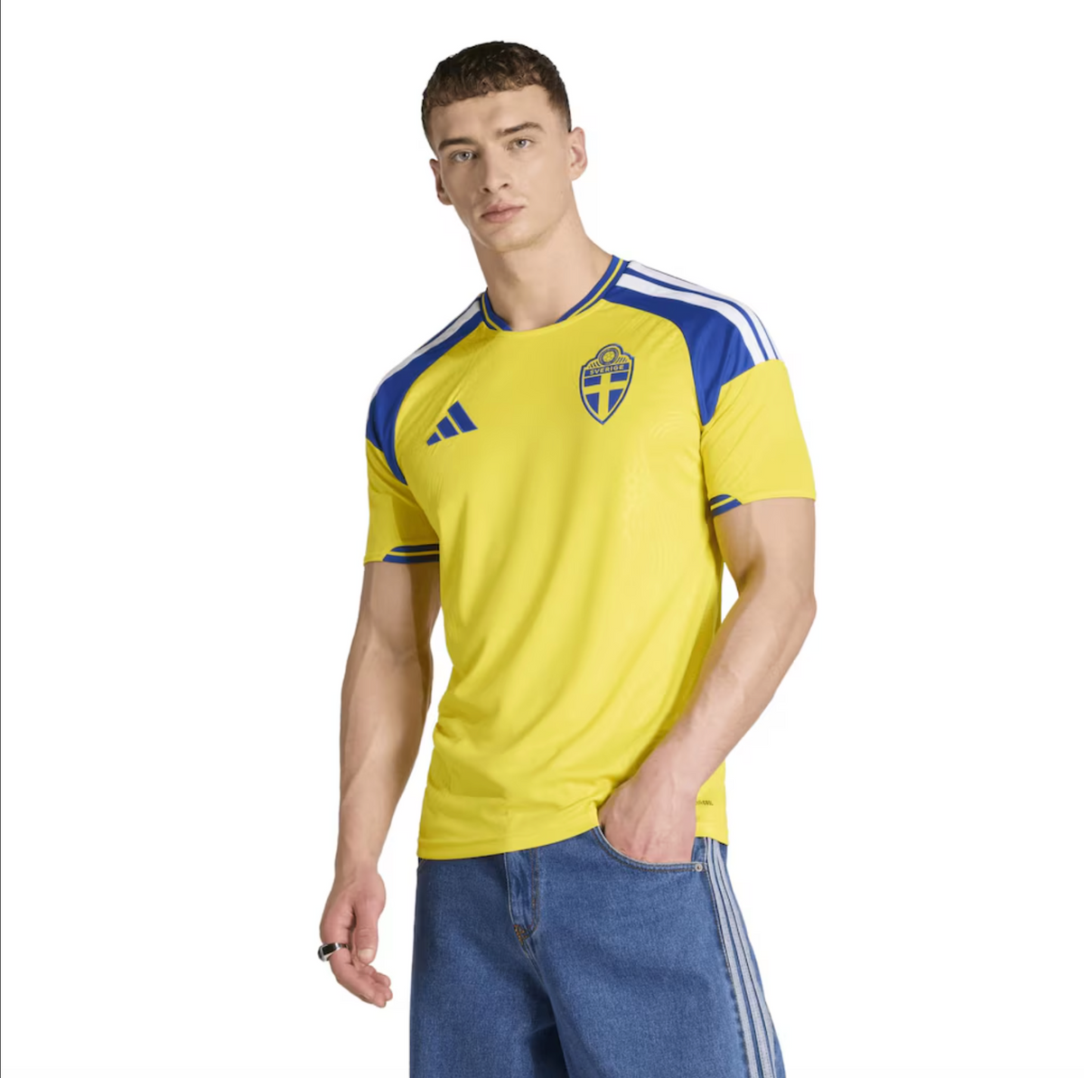 Sweden Home Fan Jersey Shirt 2026 World Cup
