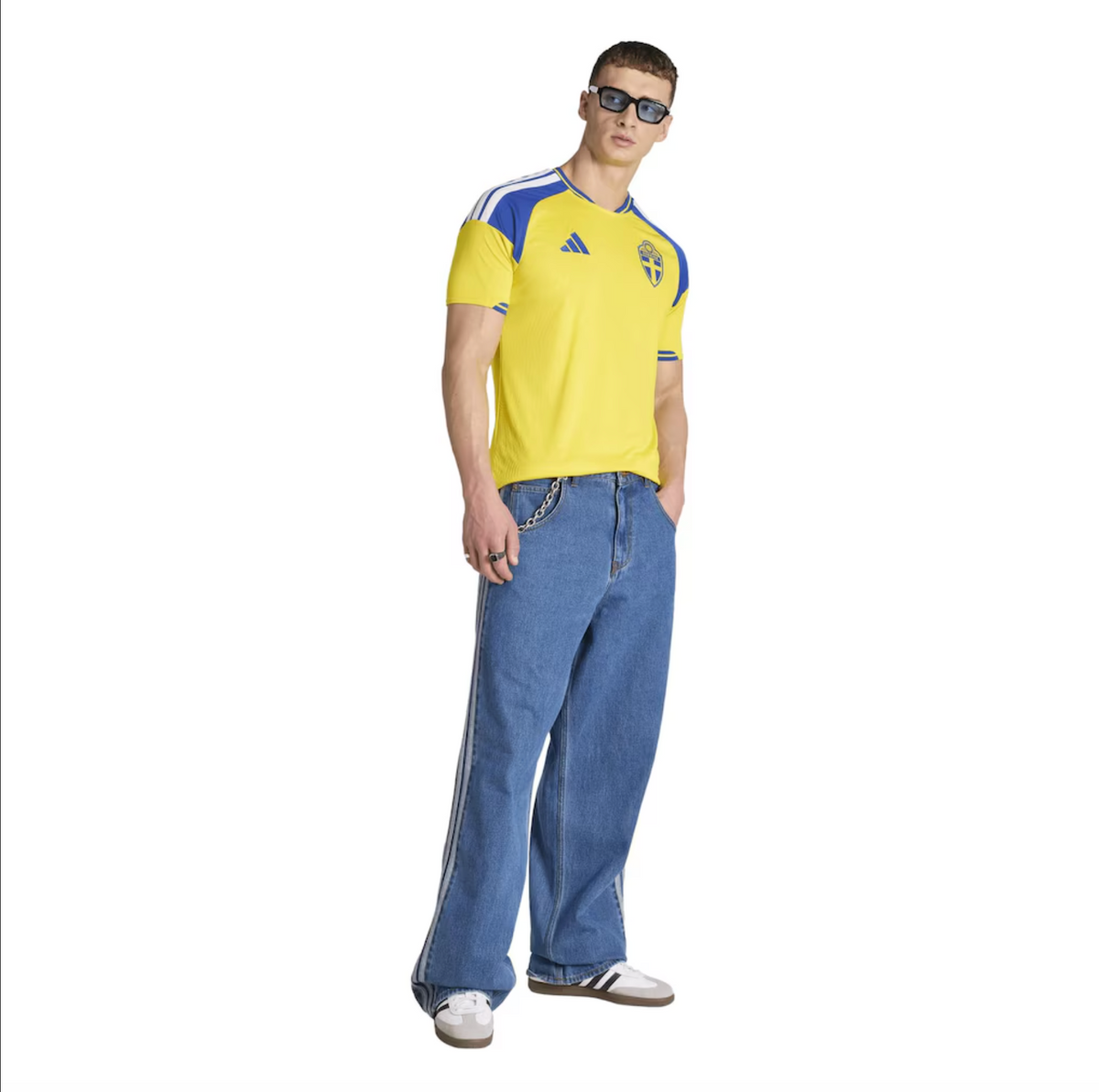 Sweden Home Fan Jersey Shirt 2026 World Cup