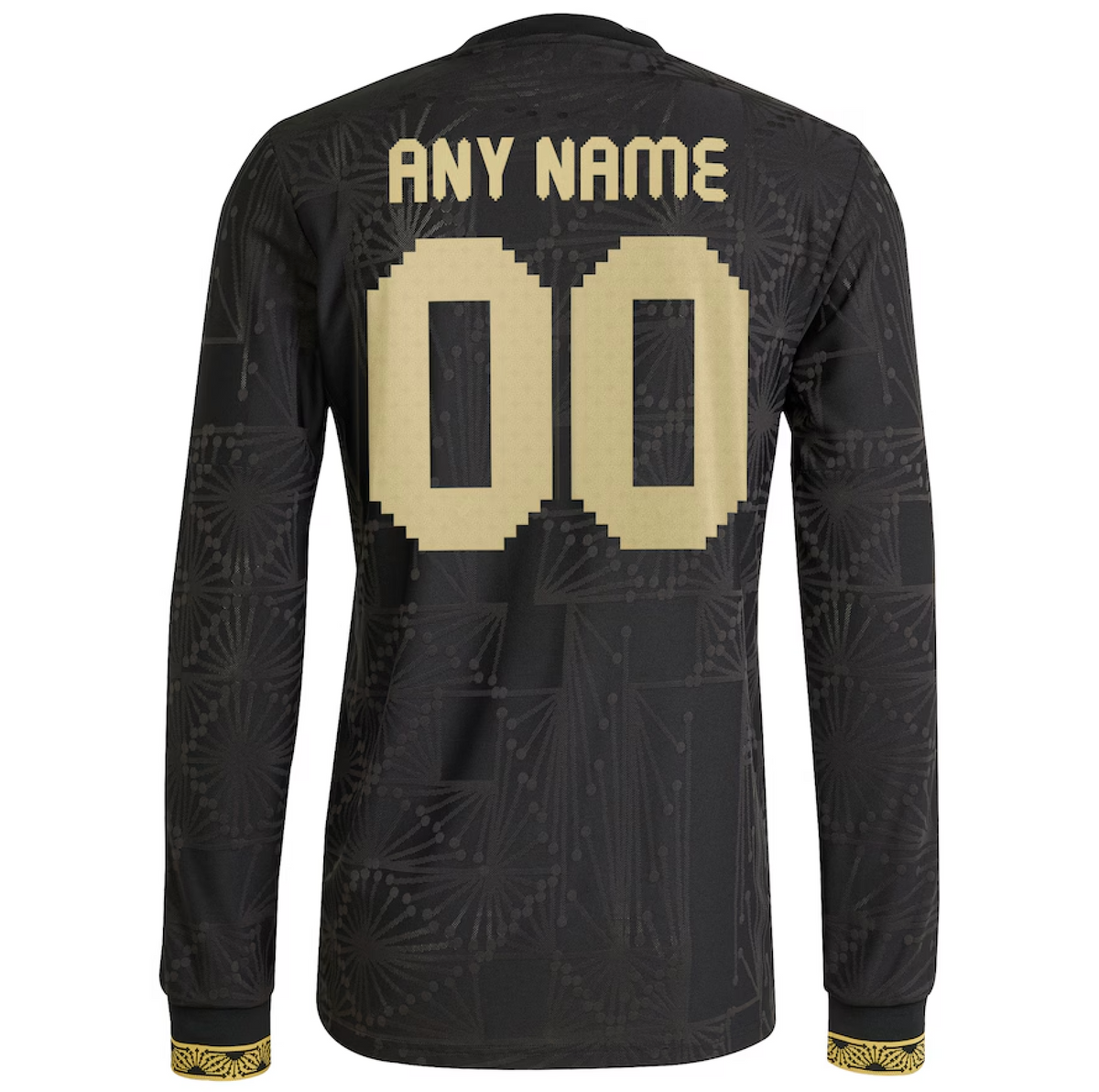 Camiseta de jugador de México de Oro 2025 - Manga larga