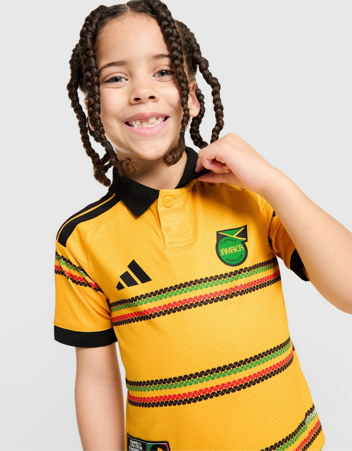 Camiseta Local Jamaica - Niños Copa Mundial 2026