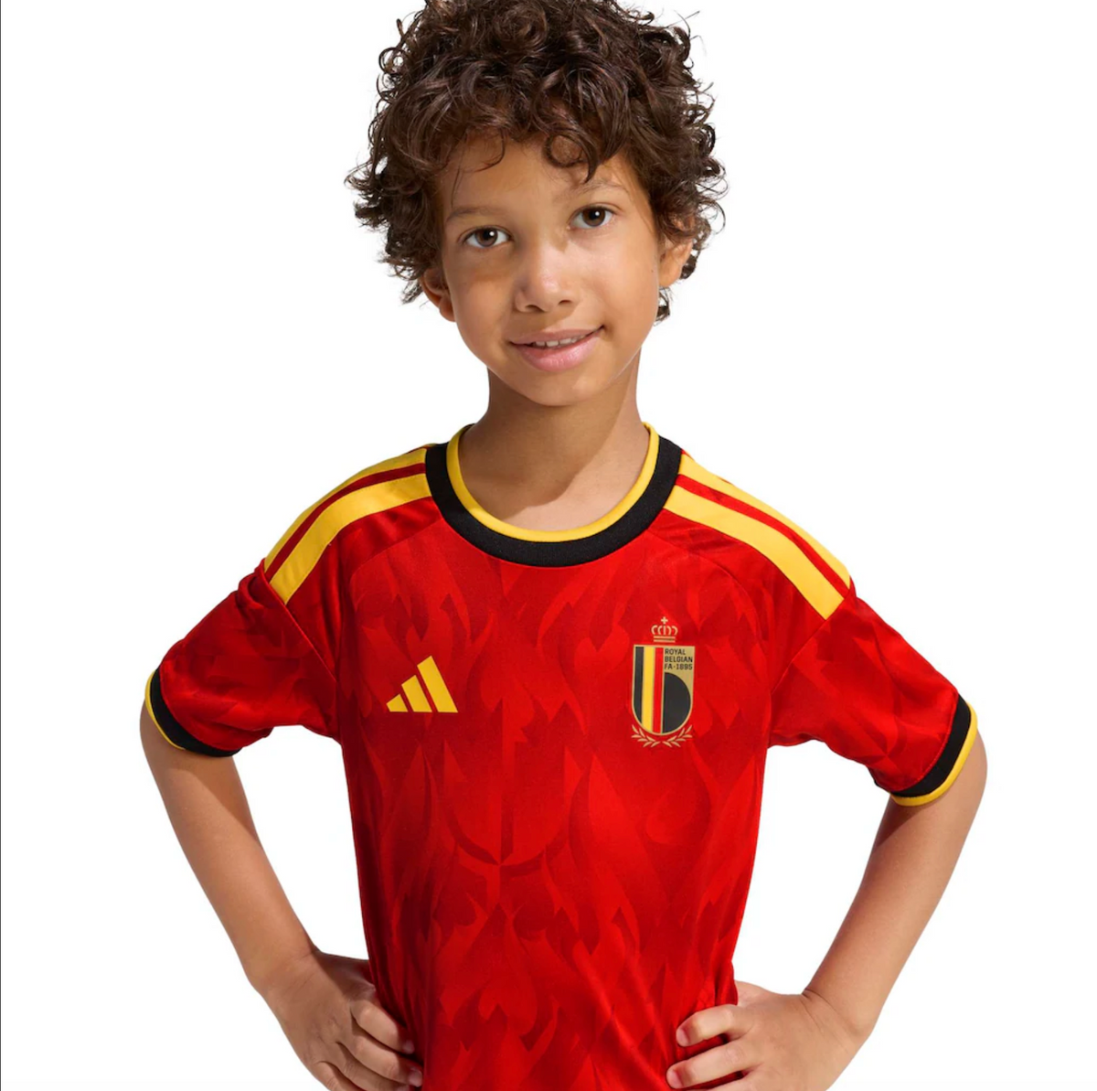 Belgium Home Shirt 2025/26 - Kids World Cup