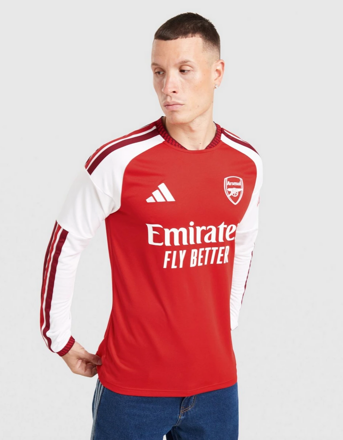 Camiseta Arsenal 25/26 - Versión Fan - Manga Larga