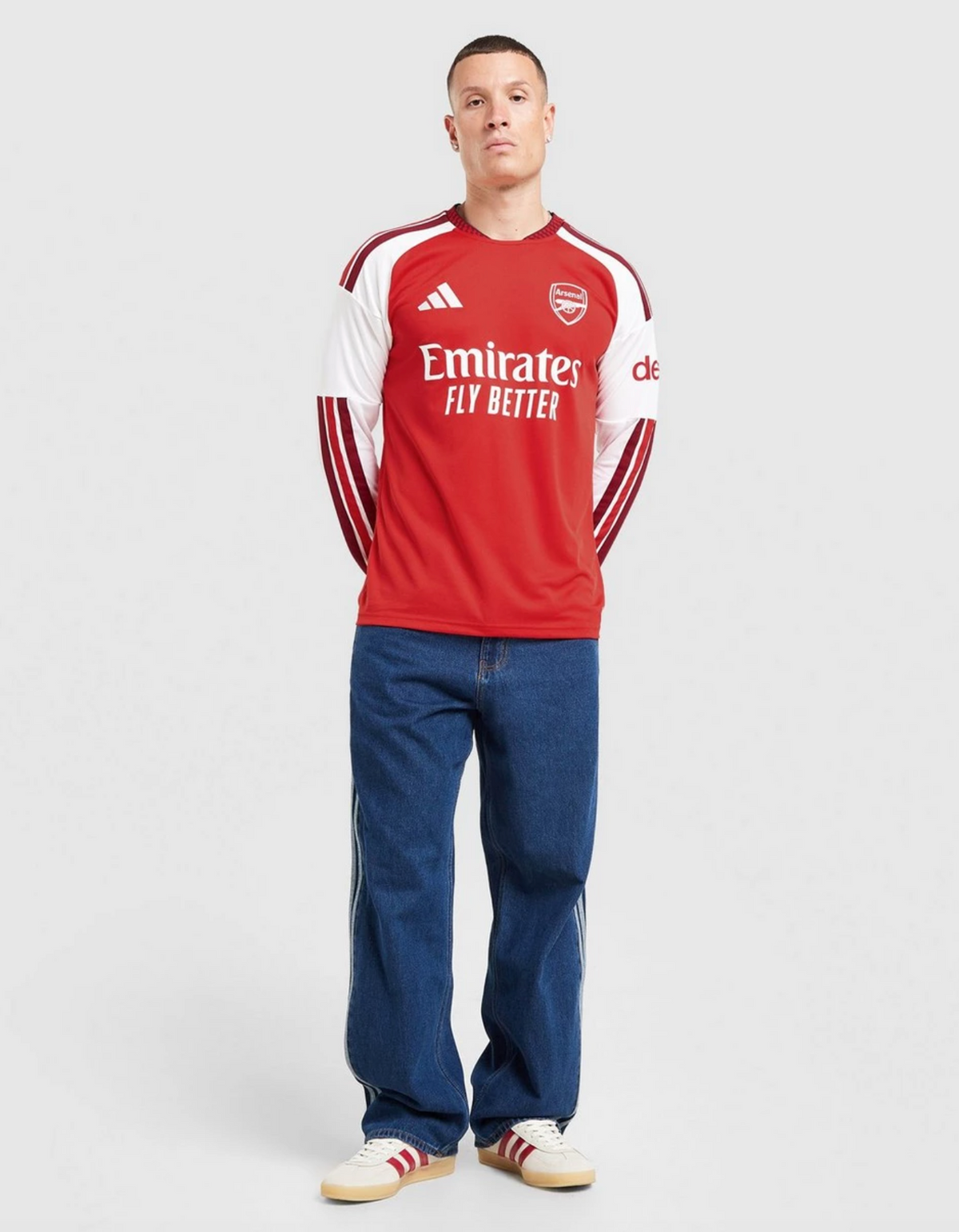 Camiseta Arsenal 25/26 - Versión Fan - Manga Larga