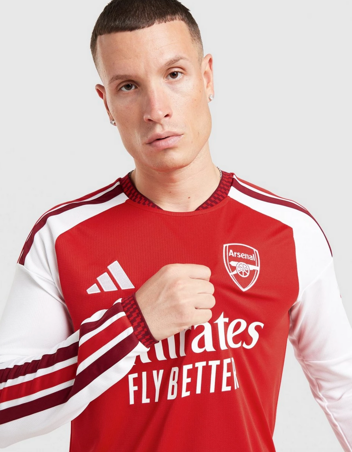 Camiseta Arsenal 25/26 - Versión Fan - Manga Larga