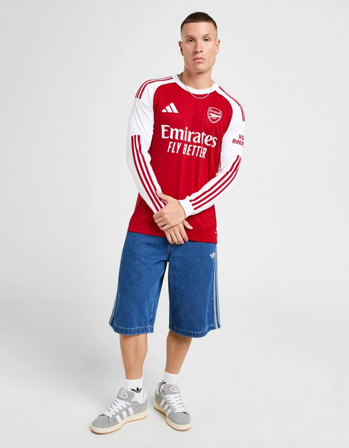Arsenal 25/26 I Camiseta de Local - Manga Larga