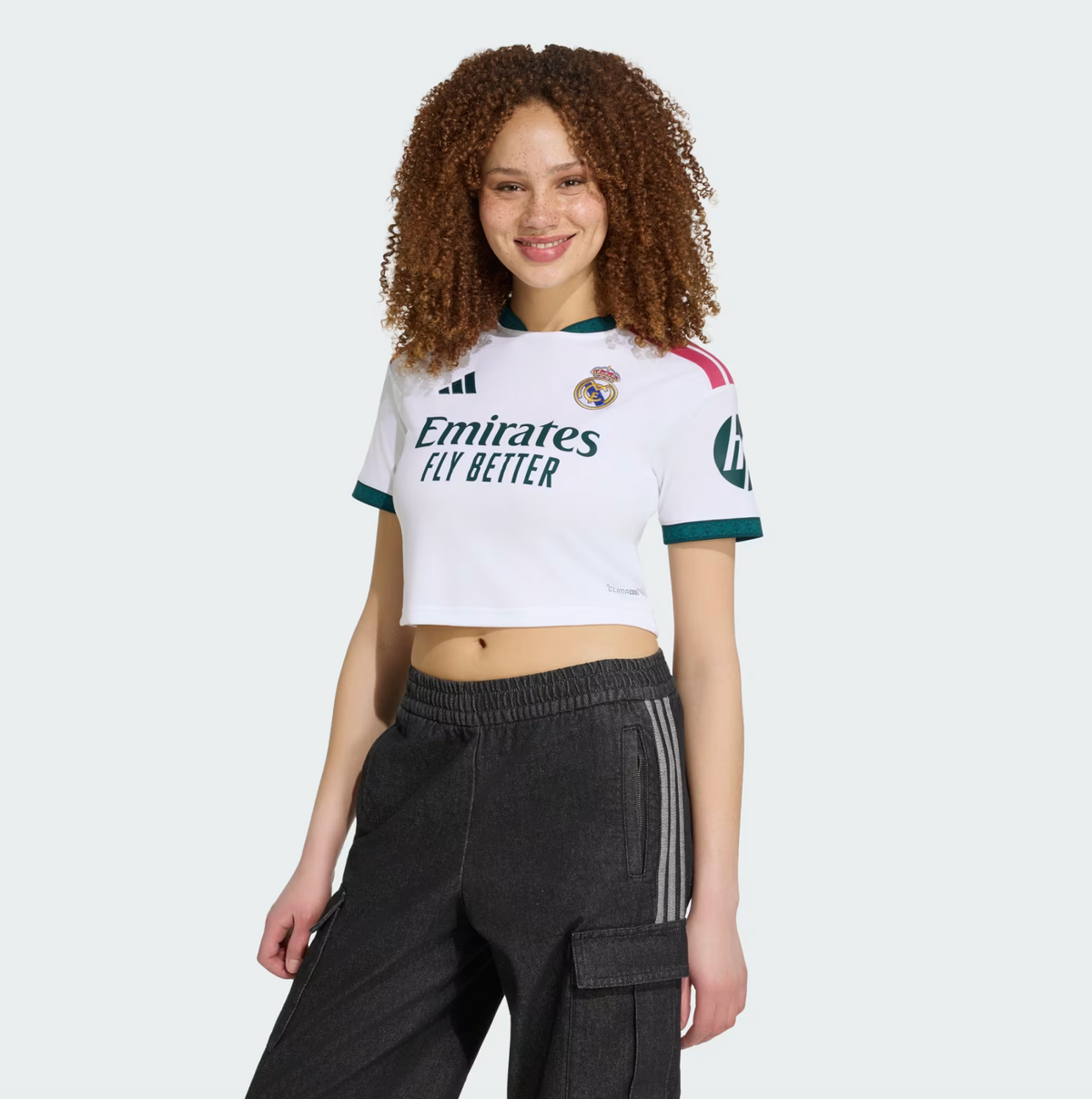 Real Madrid Home Cropped Jersey 2026 - Women's