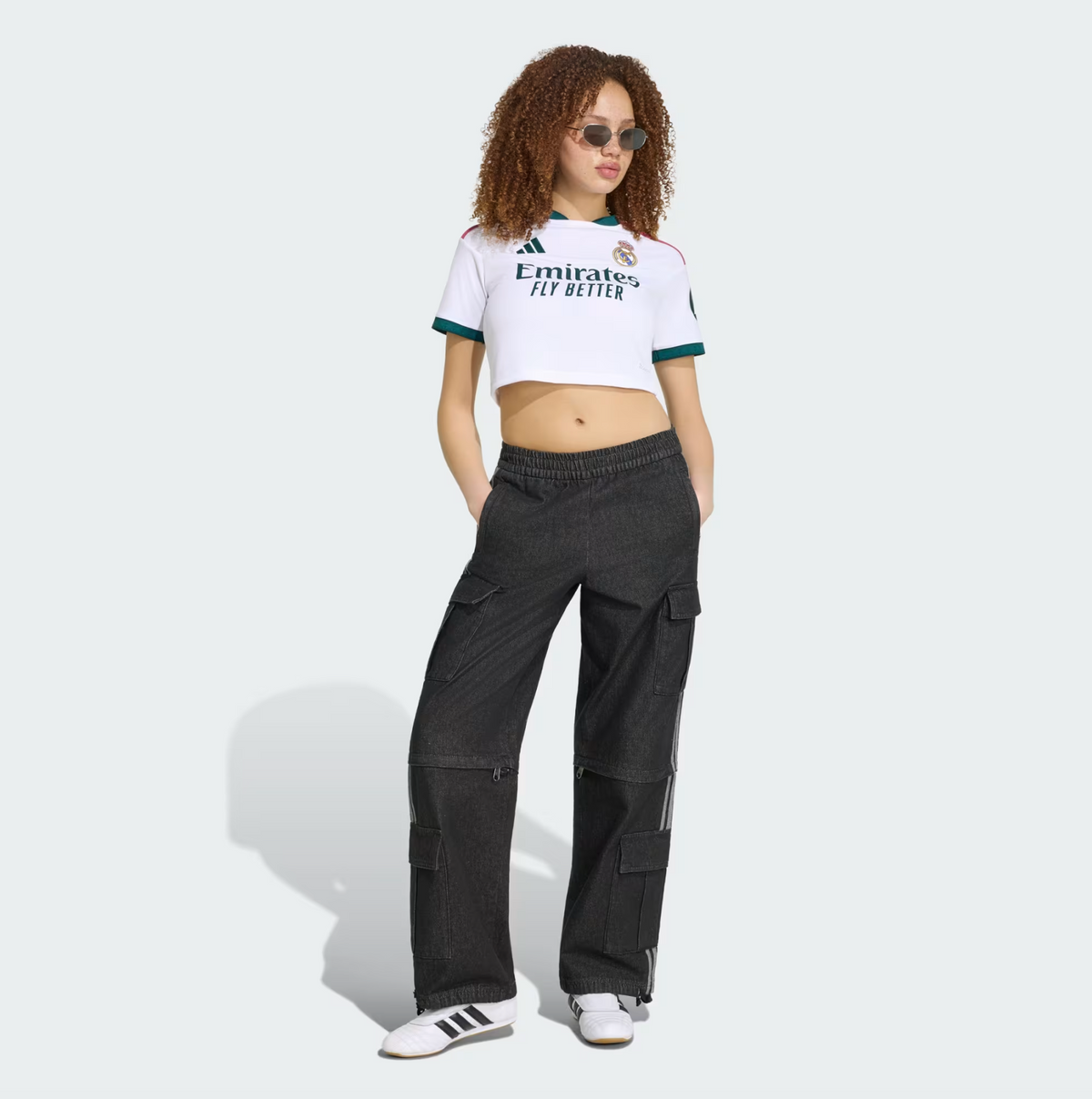 Real Madrid Home Cropped Jersey 2026 - Women's