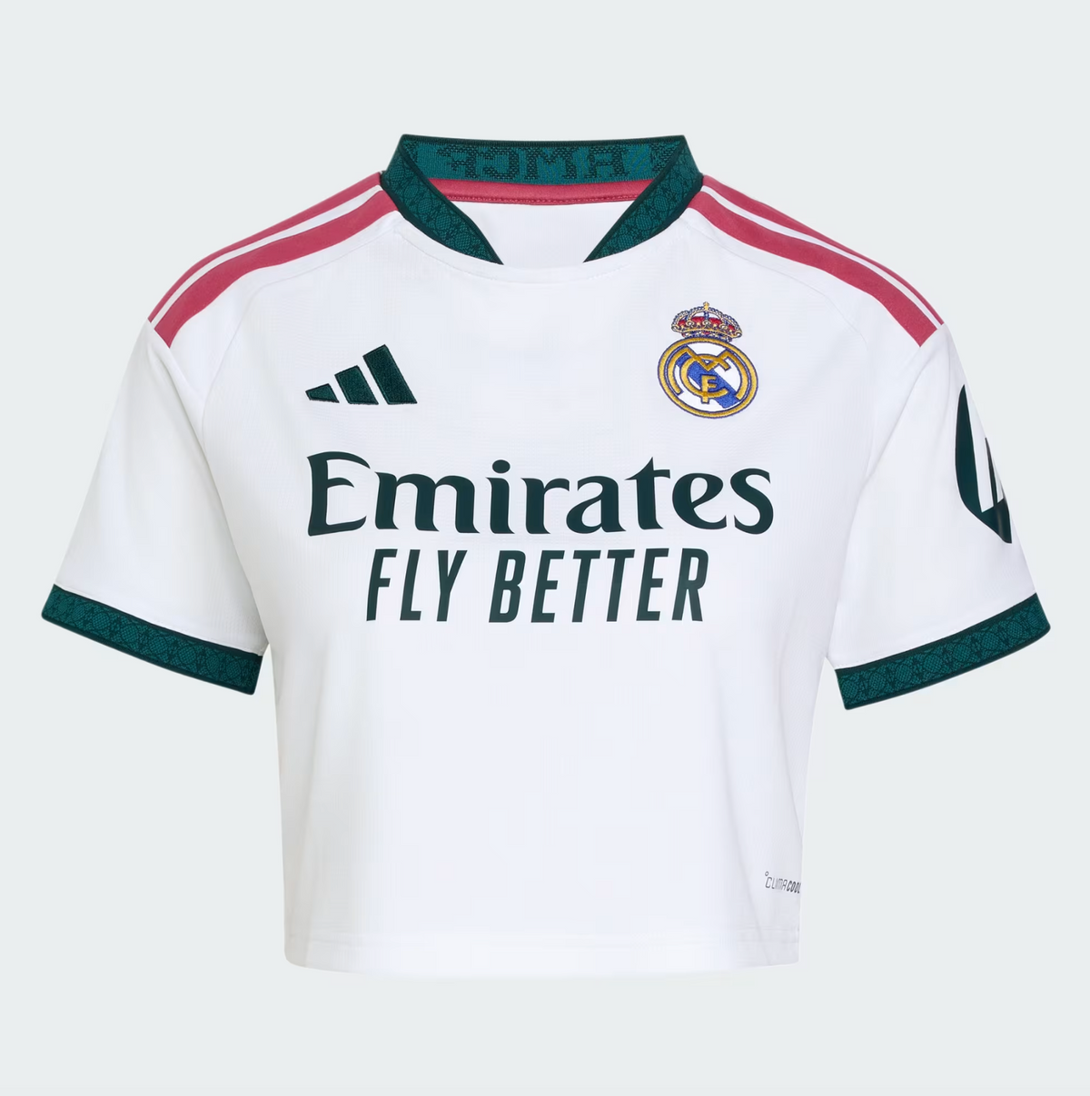 Real Madrid Home Cropped Jersey 2026 - Women's